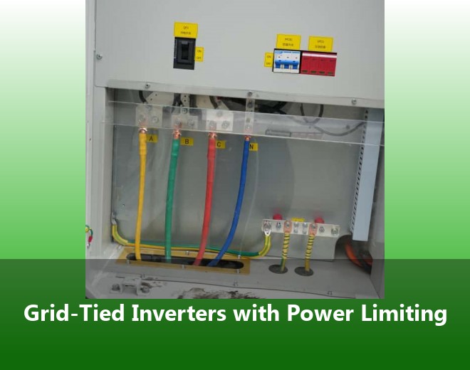 Grid-Tied Inverters with Power Limiting